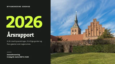 Årsrapport — byvandringer i Odense