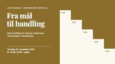 Webinar om grøn omstilling — guldtrappen