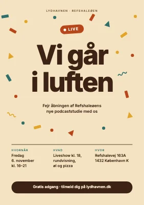 Podcaststudie — åbning