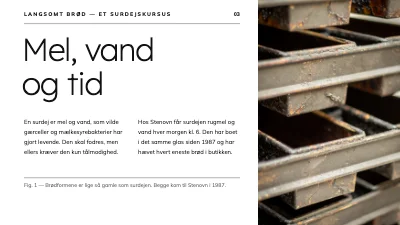 Side 3 af Surdejskursus — langsomt brød