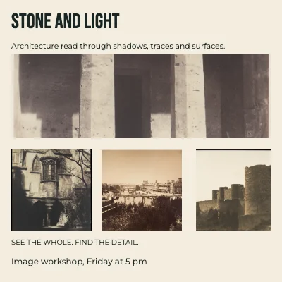 Stone and light · Type ribbon