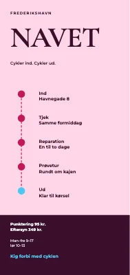 Cykelværkstedet Navet i Frederikshavn