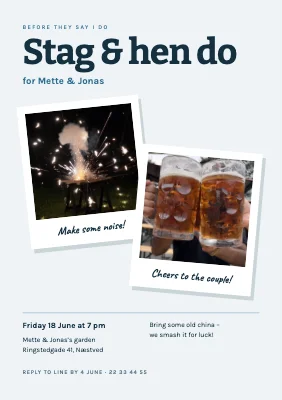 Garden stag & hen do — snapshots