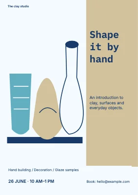 Shape it by hand