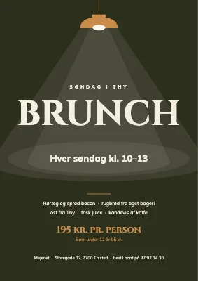 Søndagsbrunch i Thisted — lyskegle