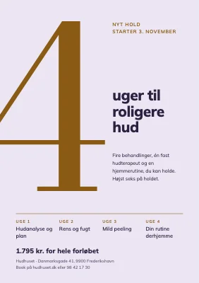 Hudklinik — nyt hudforløb