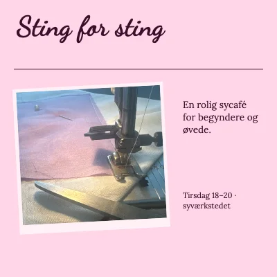Sting for sting · Håndskrevet dagbog