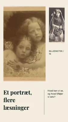 Et portræt, flere læsninger · Hjørnestudie