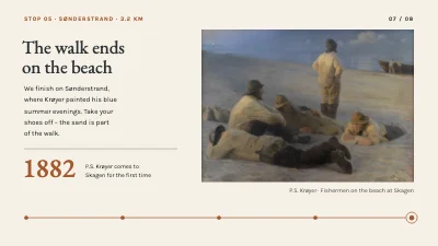 Page 7 of Skagen town walk — the painters’ town