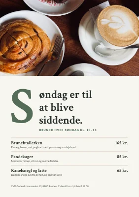 Søndagsbrunch — café