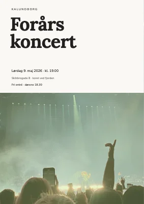 Forårskoncert i Kalundborg