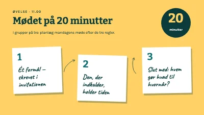 Side 4 af Teamworkshop — færre og bedre møder