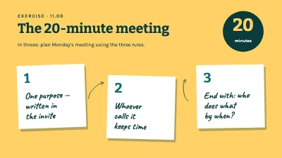 Page 4 of Team workshop — fewer, better meetings