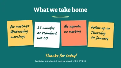 Page 5 of Team workshop — fewer, better meetings