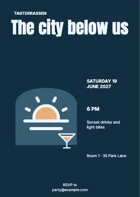 The city below us
