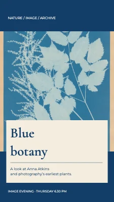 Blue botany