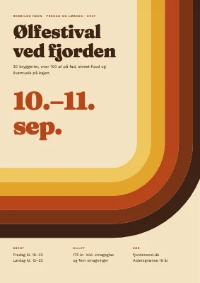 Ølfestival — 70’er-striber