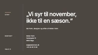 Side 8 af Modekollektion — præsentation af ny kollektion