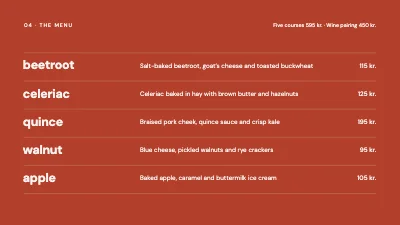 Page 4 of Menu concept — winter menu