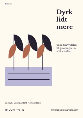 Dyrk lidt mere