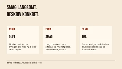 Side 3 af Kaffe med alle sanser