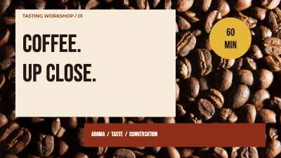 Coffee with every sense