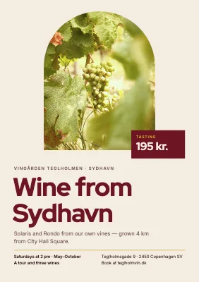 Danish vineyard — tasting and tour