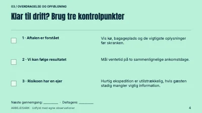 Side 4 af Et mere roligt check-in