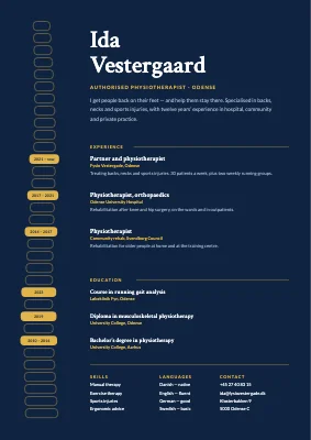 Physiotherapist CV