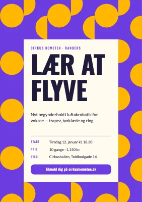Nycirkus — nyt hold i luftakrobatik