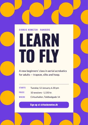 Contemporary circus — new aerial class