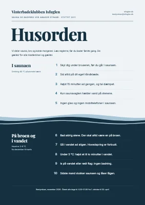 Husorden — vinterbadeklub