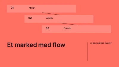 Et marked med flow