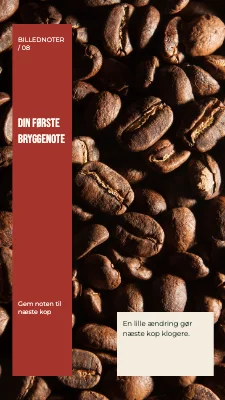 Din første bryggenote · Typografisk bånd