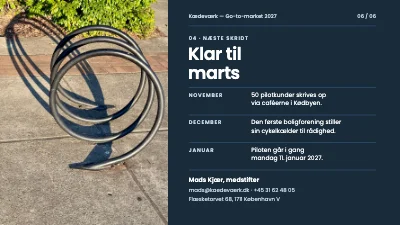 Side 6 af Go-to-market-plan — lancering af cykelservice