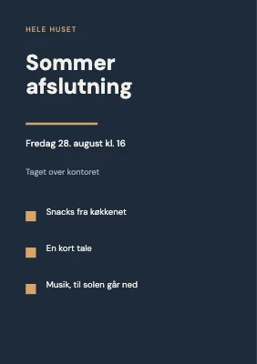 Sommerafslutning