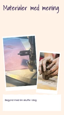 Materialer med mening · Rivet papirjournal