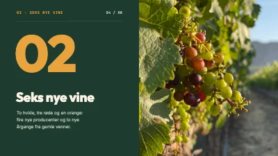 Side 4 af Vinkort — nye vine til personalet