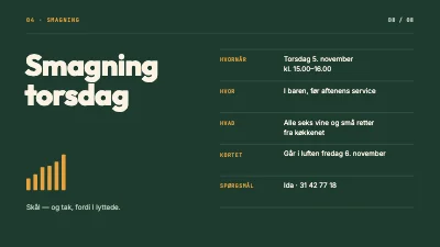 Side 8 af Vinkort — nye vine til personalet