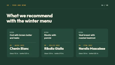 Page 6 of Wine list — new wines team briefing