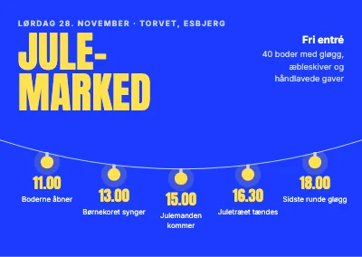 Julemarked — dagens program
