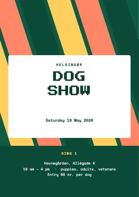 Dog show — ring one, Helsingør