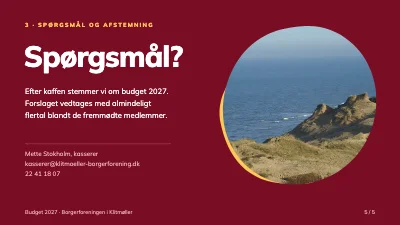 Side 5 af Budgetgennemgang — borgerforening