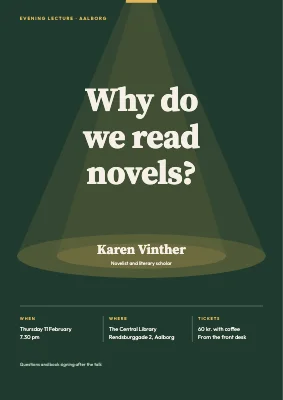 Lecture — a question in the spotlight