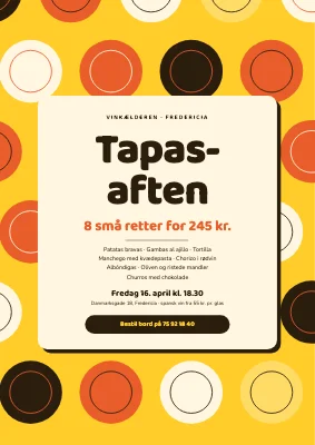 Tapasaften — små retter