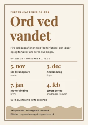 Forfatteraftener — ny sæson