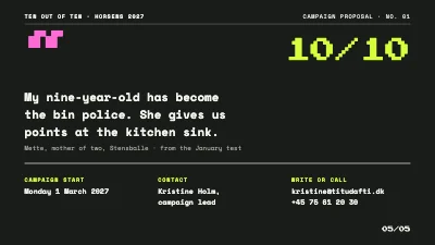 Page 5 of Recycling campaign — editorial pixel deck