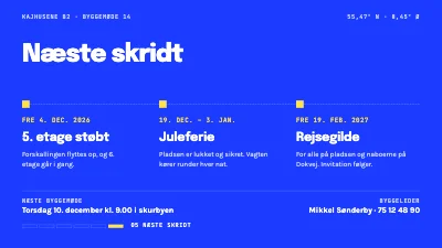 Side 6 af Byggeprojekt — statusmøde