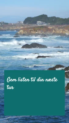 Side 3 af En dag ved havet · Weekendpostkort