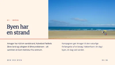 Side 3 af Turismekampagne — Amager, øen ved byen